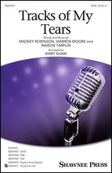 Tracks of My Tears SATB choral sheet music cover